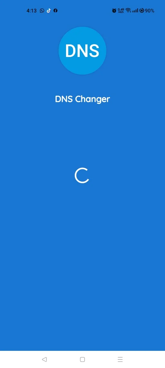 Screenshot Of DNS Changer
